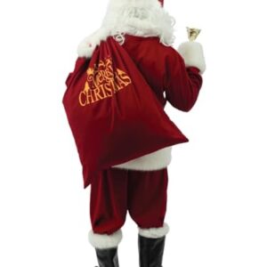 Alternative view of P'TIT CLOWN — Costume Père Noël Luxe adulte S/M