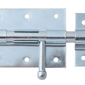 Verrou box zingué +gâche attach. 80/120