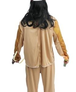 Alternative view of P'TIT CLOWN — Déguisement adulte d'Indien taille S/M