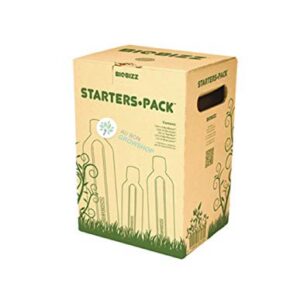 BioBizz 05-225-200 Starters Nutriments et Stimulant Pack, Transparent, 25.4 x 12.7 x 29.2 cm