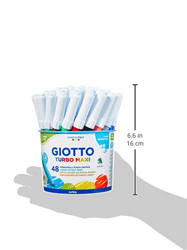 Giotto Turbo Maxi - Pot 48 feutres – Image 4