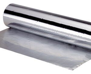 Bobine de papier aluminium en boîte distributrice 30cm x 200M.