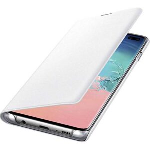 SAMSUNG — Coque LED View blanche pour Galaxy S10+
