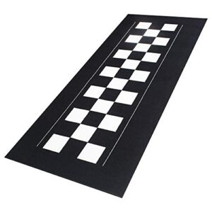 BIKETEK GARAGE MAT SERIES 4 CHECKER BOARD 190x80cm (1.52 M2)