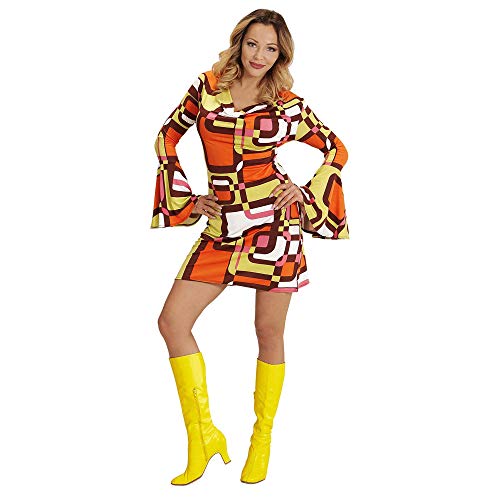 WIDMANN — Robe femme style années 70 manches trompettes – Image 3