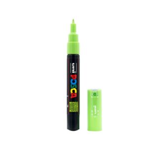 uni-ball Marqueur Uni Posca 186770 - Pointe ogive extra fine - 0,7 mm - Vert pomme, vert