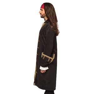 Alternative view of BOLAND — Veste de Pirate Homme noir et or