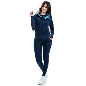 Alternative view of GIVOVA — Survêtement femme bleu/turquoise taille L