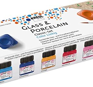 KREUL Glass & Porcelain Classic Set Color Living 6 x 20 ml