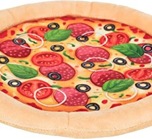 TRIXIE — Jouet en peluche pizza ø 26 cm