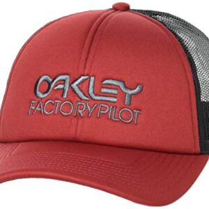 FACTORY PILOT TRUCKER HAT - U - IRON RED