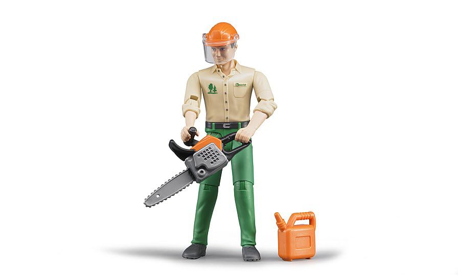BRUDER bworld — Forestier avec accessoires 1:16 – Image 2