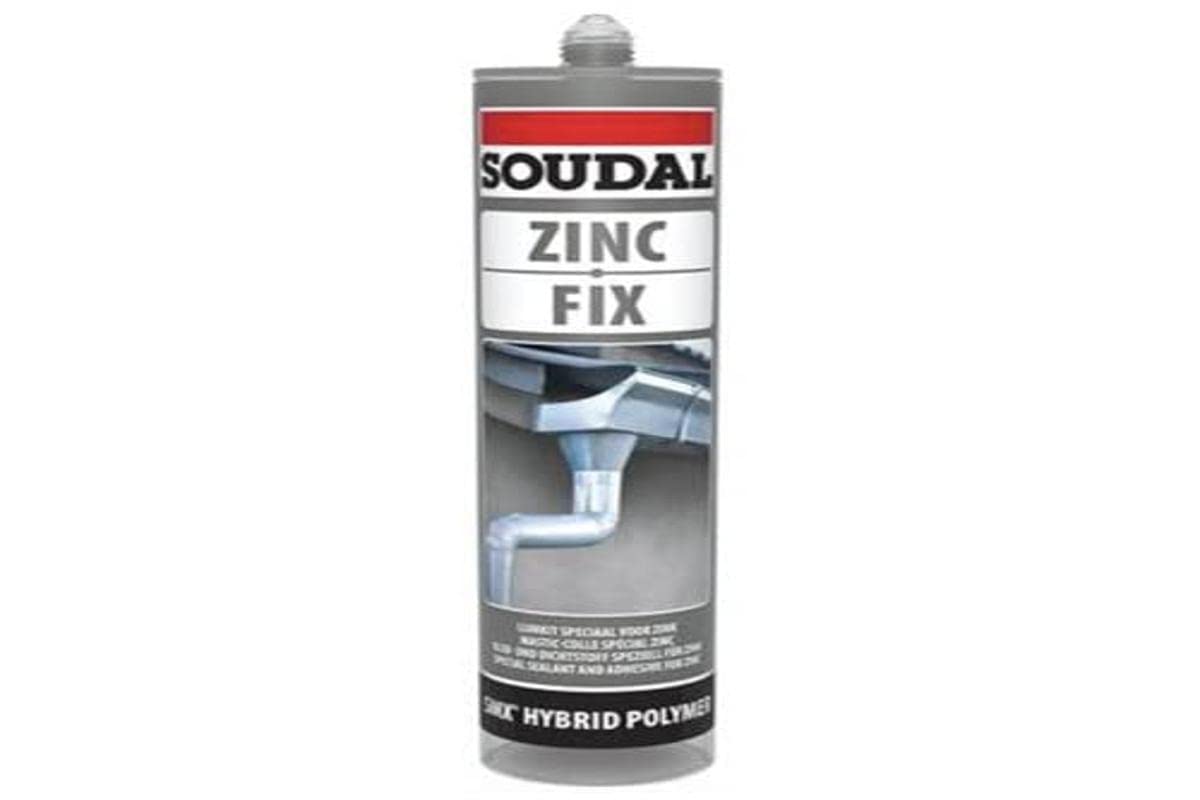 SOUDAL Ayrton Superfix — Colle Colozinc 290 ml gris