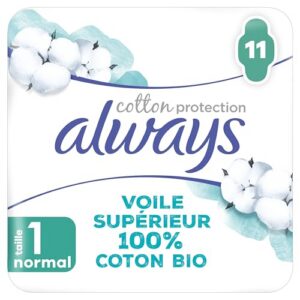 ALWAYS Cotton Protection — Serviettes normal plus x11