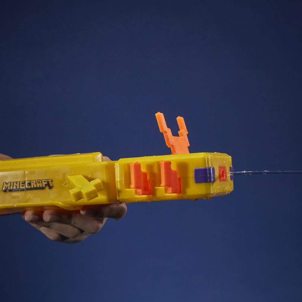 NERF Super Soaker Minecraft — Blaster à Eau Axolotl – Image 7