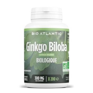 Ginkgo Biloba feuille 300 mg  - (Ginkgo biloba) - 200 comprimés