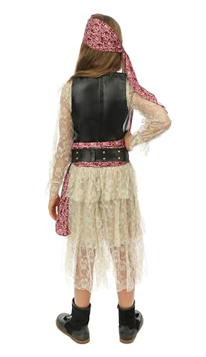 P'TIT CLOWN — Déguisement Pirate Fille 5-6 ans – Image 2