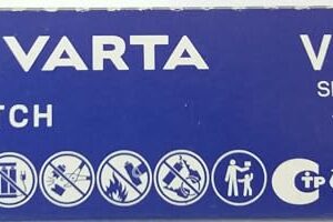 Alternative view of VARTA Lot de 10 Piles oxyde Argent pour Montres V303 (SR44) 1,55 Volt