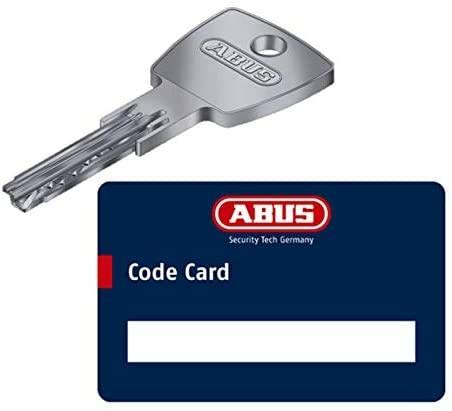 Abus Eurocilindro puntos niquel Doble Embrague 40 x 40 – Image 3