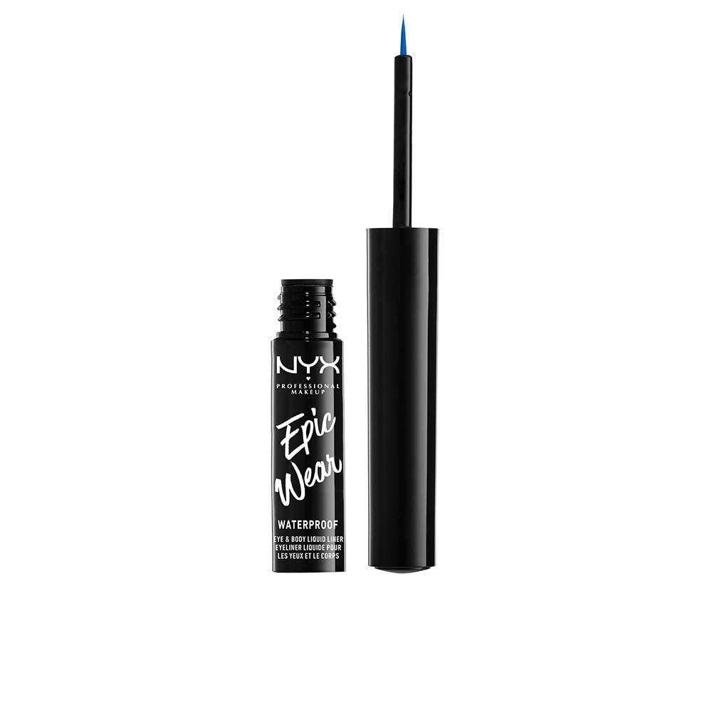 NYX PROFESSIONAL MAKEUP Epic Wear — Eyeliner liquide bleu mat