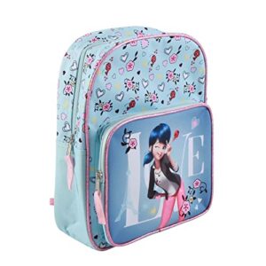 Bagtrotter Sac à dos 30 cm avec poche Miraculous / Ladybug Bleu