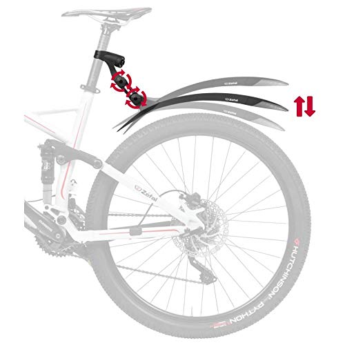 ZÉFAL Deflector RM60+ — Garde-boue VTT arrière 26"-29 – Image 7