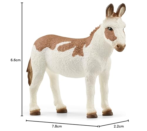 SCHLEICH Farm World — Figurine Âne Américain tacheté – Image 5