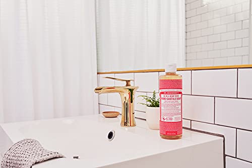 Dr. Bronner's - Pure Castile Liquid Soap Rose 475 ML – Image 2