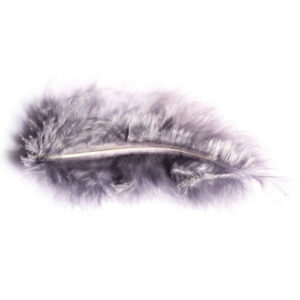 CHAKS — Pochette de Plumes Décoratives 10 g Gris foncé