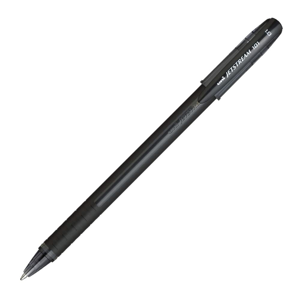 UNI-BALL Jetstream – Stylo-Feutre Pointe Fine, Couleur Noir