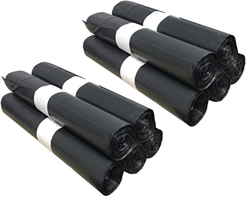 Sacs poubelle classiques predecoupes NOIR 130Litres rouleau de 20 LOT DE 10