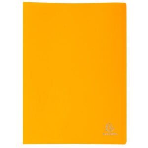 Exacompta - Réf. 8539E - 1 Protège-documents OPAK - 30 pochettes grainées antireflet - 60 vues - pour format A4 - dimensions 24 x 32 cm - couverture en polypro souple - couleur jaune