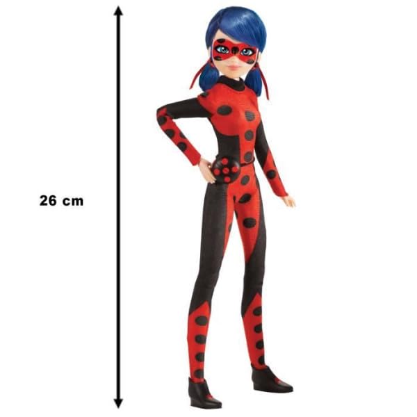 BANDAI Miraculous — Poupée Ladybug articulée 26 cm – Image 2
