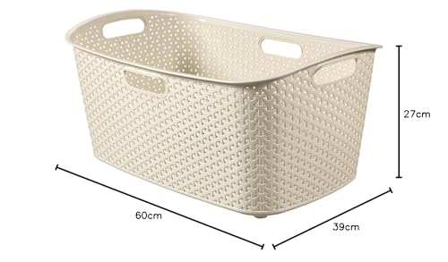 CURVER My Style — Panier à Linge 50L Ivoire – Image 4