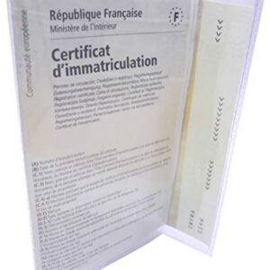 Porte carte transparent