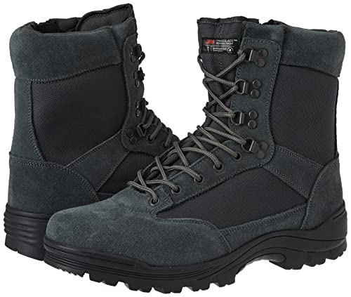 MIL-TEC Tactical Zipper — Bottes Homme Urban Gris 41 EU – Image 6