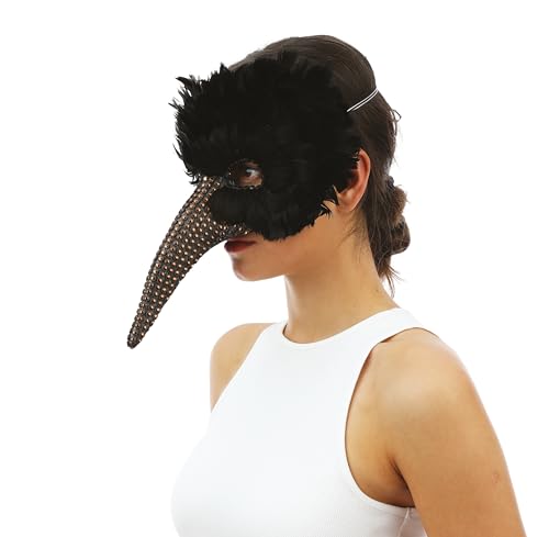 P'TIT CLOWN — Loup à Plumes Noires Adulte – Image 2