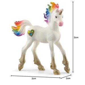 Alternative view of SCHLEICH bayala — Poulain Licorne Arc-en-Ciel