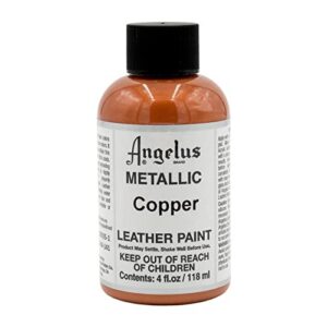 Acrylic Leather Paint - Copper - 4 flacon(s)