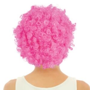 Alternative view of P'TIT CLOWN — Perruque Courte Frisée Rose