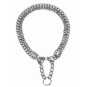 Collier étrangleur, 2 rangs - L: 50 cm/2,5 mm