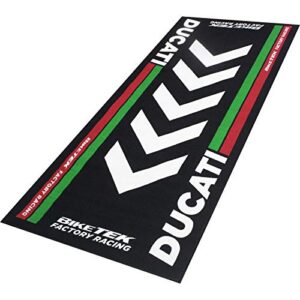 BIKETEK GARAGE MAT SERIES 4 DUCATI 190x80cm (1.52 M2)