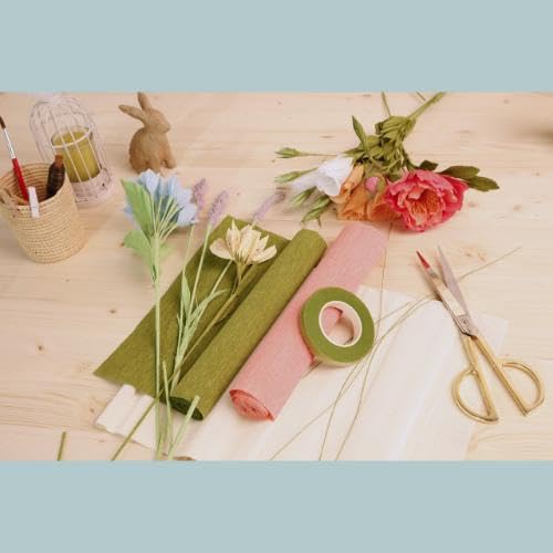 CLAIREFONTAINE — Assortiment de papiers crépon pastels x10 – Image 3