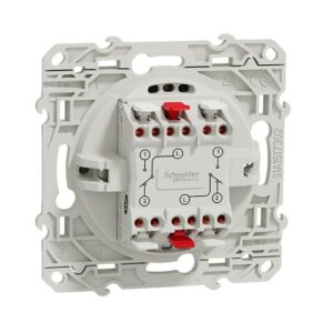 Alternative view of SCHNEIDER ELECTRIC Odace — Double va-et-vient blanc