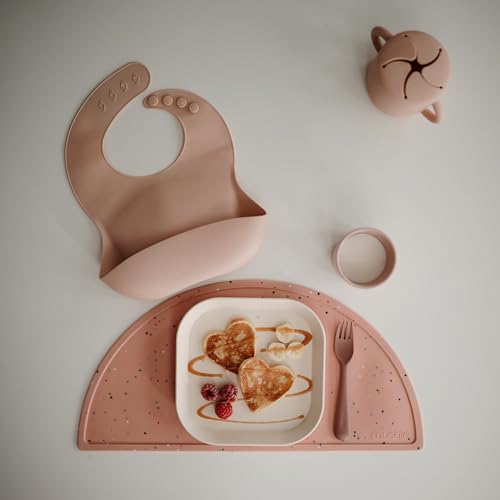 MUSHIE — Assiette pour enfants réutilisable sans BPA ivoire – Image 5