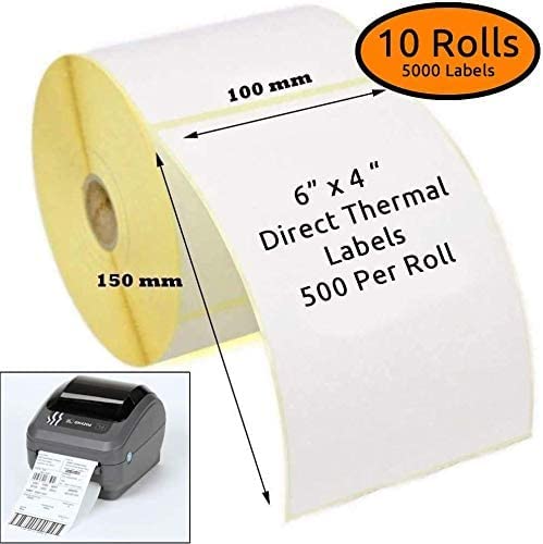 Rouleau de 500 étiquettes thermiques 100 x 150 mm – Image 3