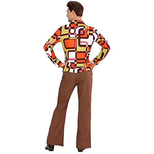WIDMANN — Chemise années 70 motif tubes taille S/M – Image 2