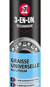 * 3-EN-UN* Graisse universelle au Lithium* Cartouche de 400 gr