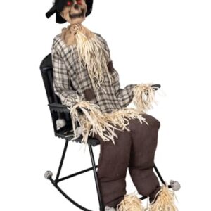 Alternative view of P'TIT CLOWN — Épouvantail animé sonore lumineux 120cm