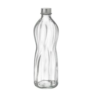 Bormioli BOR190091 Aqua Bottle Lt.1, Stainless Steel